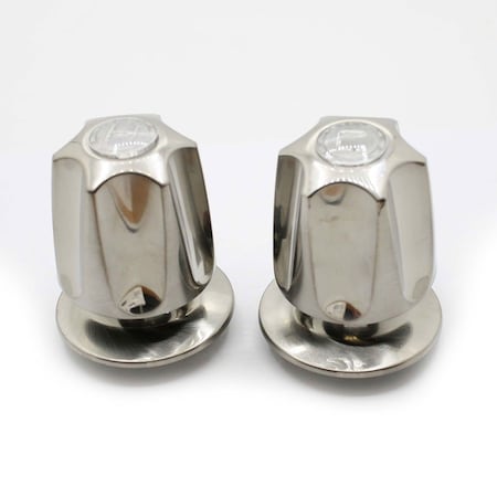 Thrifco Plumbing 2 Valve Verve Trim Kit Satin Nickel 4405733